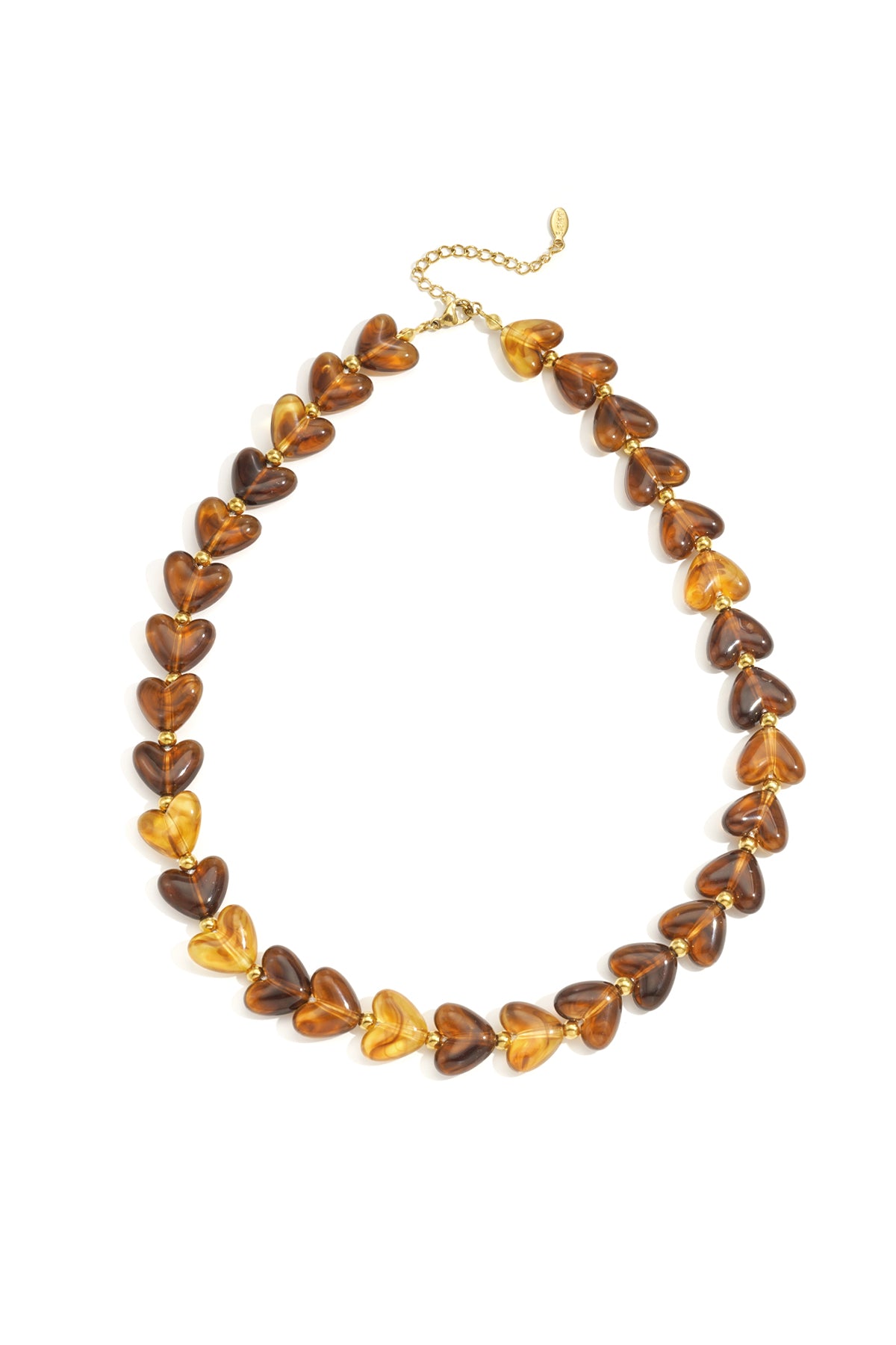 Collana con Perline Colorate in Acrilico – Regolabile 37–45 cm, 19 Colori