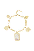 Braccialetto con Ciondoli in Acciaio Inossidabile – Alemy Boutique