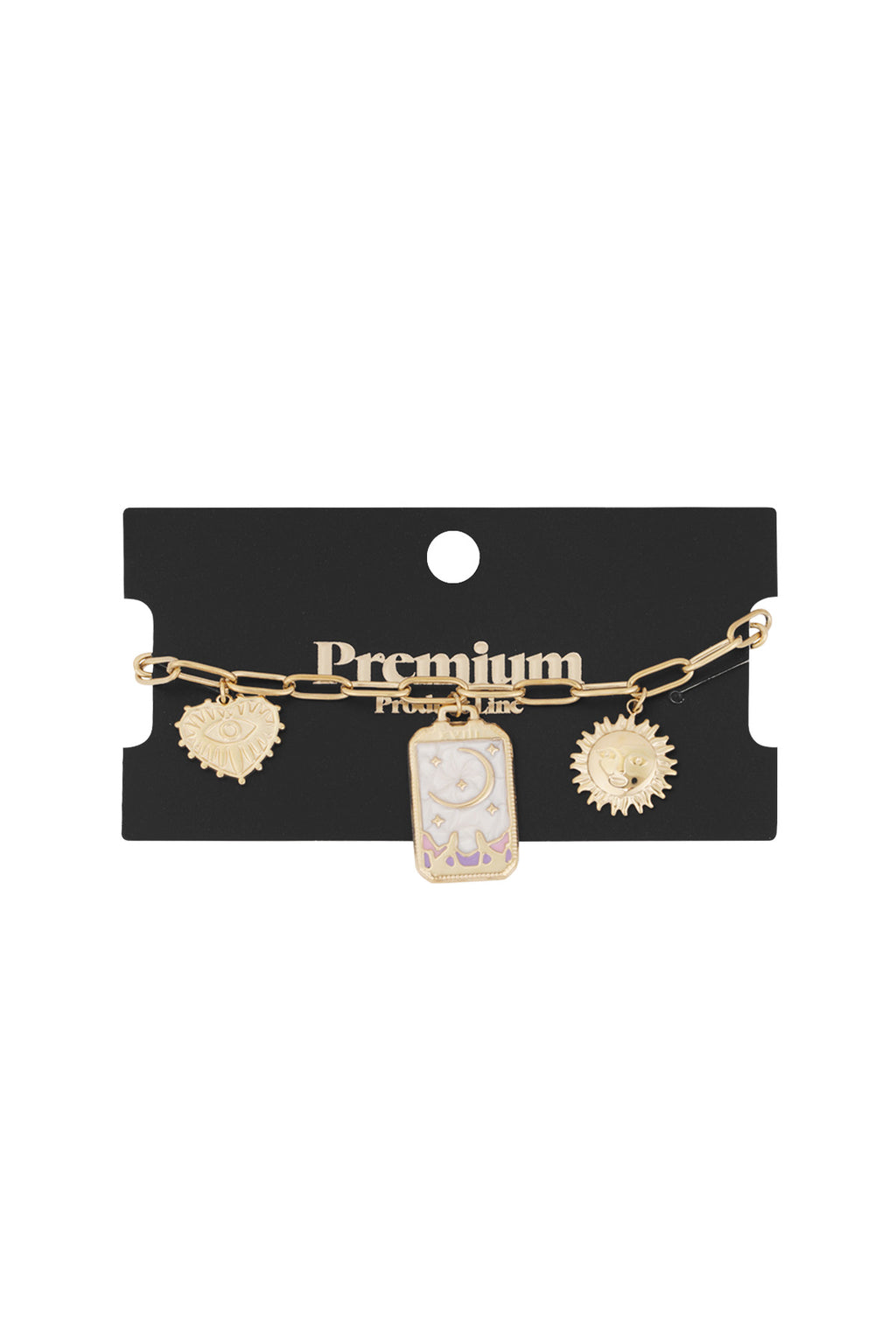 Braccialetto con Ciondoli in Acciaio Inossidabile – Alemy Boutique