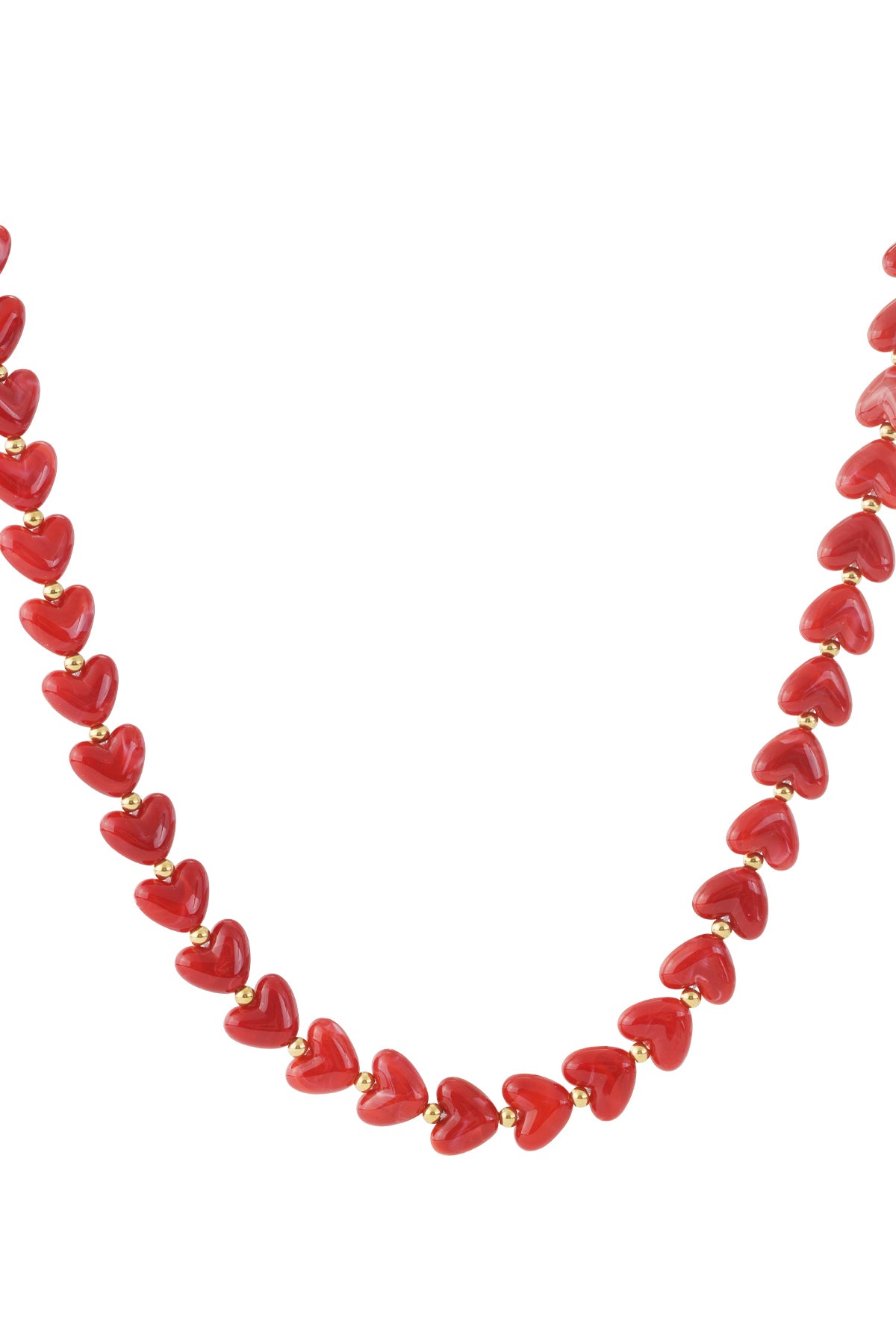 Collana con Perline Colorate in Acrilico – Regolabile 37–45 cm, 19 Colori