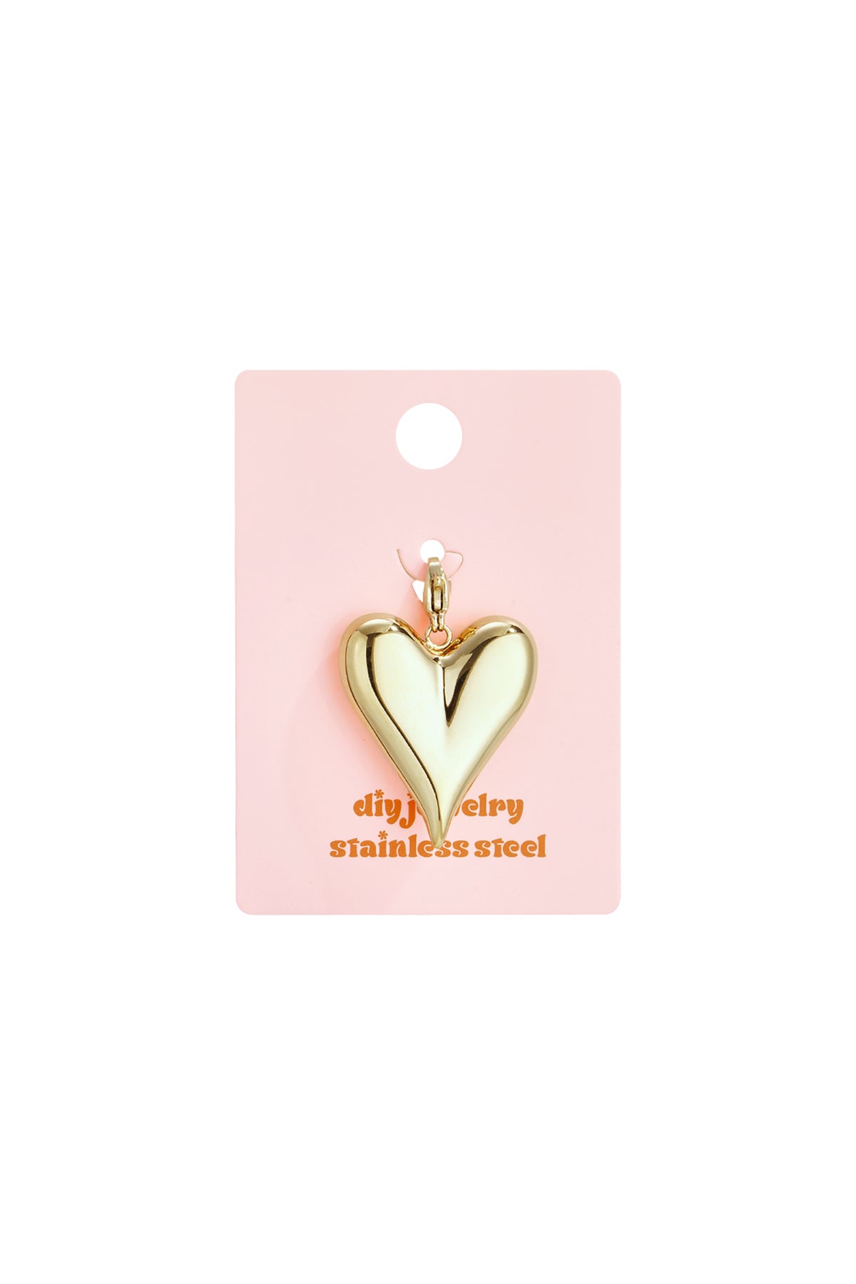Charm Cupcake con Strass Color Oro – Ciondolo per Collane e Bracciali
