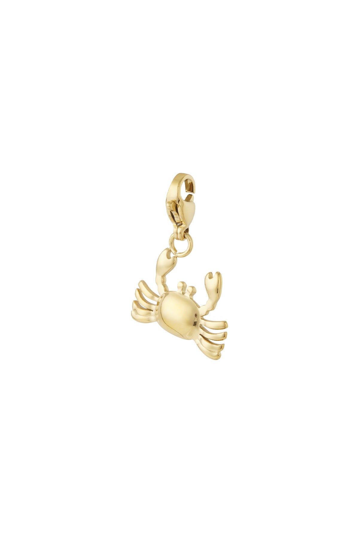 Charm Granchio Color Oro – Ciondolo per Gioielli Fai da Te