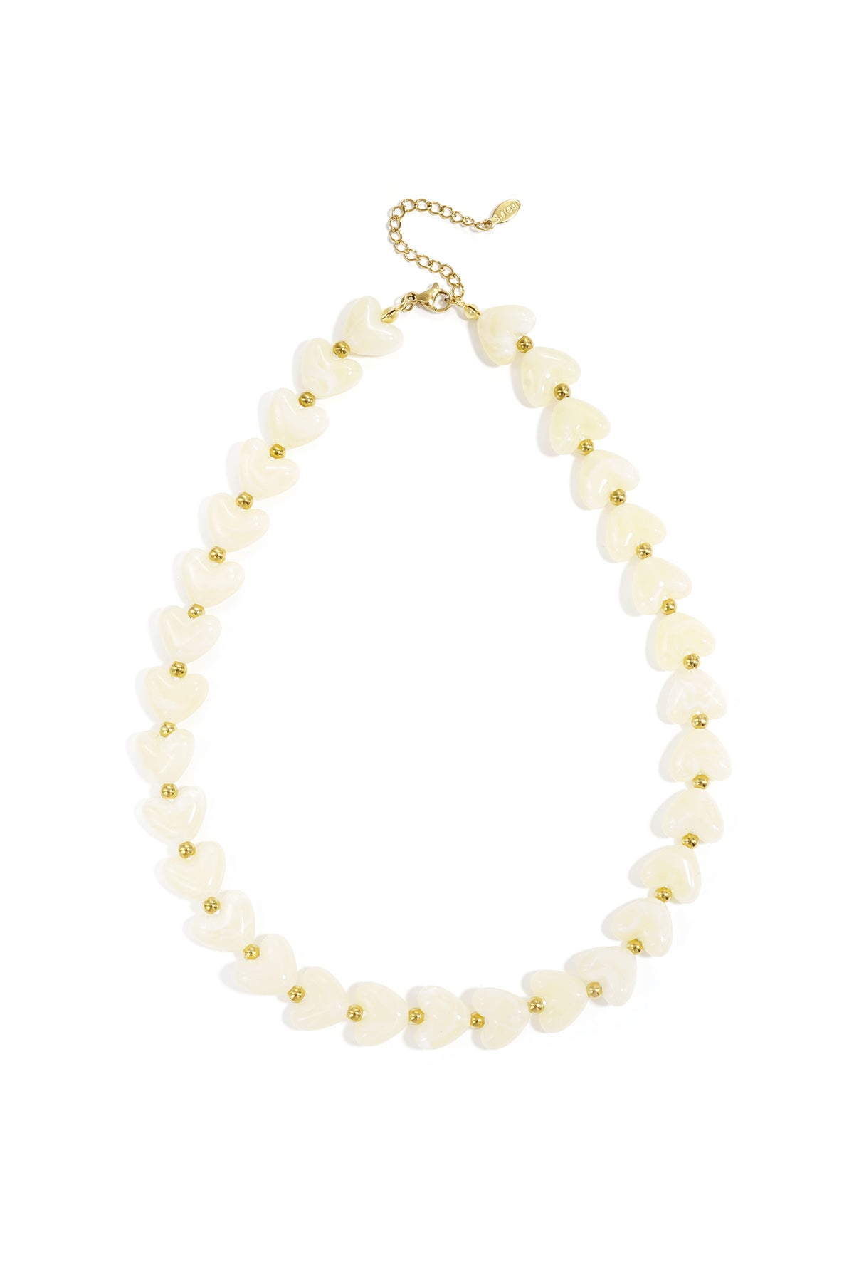 Collana con Perline Colorate in Acrilico – Regolabile 37–45 cm, 19 Colori