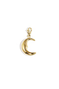 Charm Luna Crescente Color Oro – Ciondolo Minimal