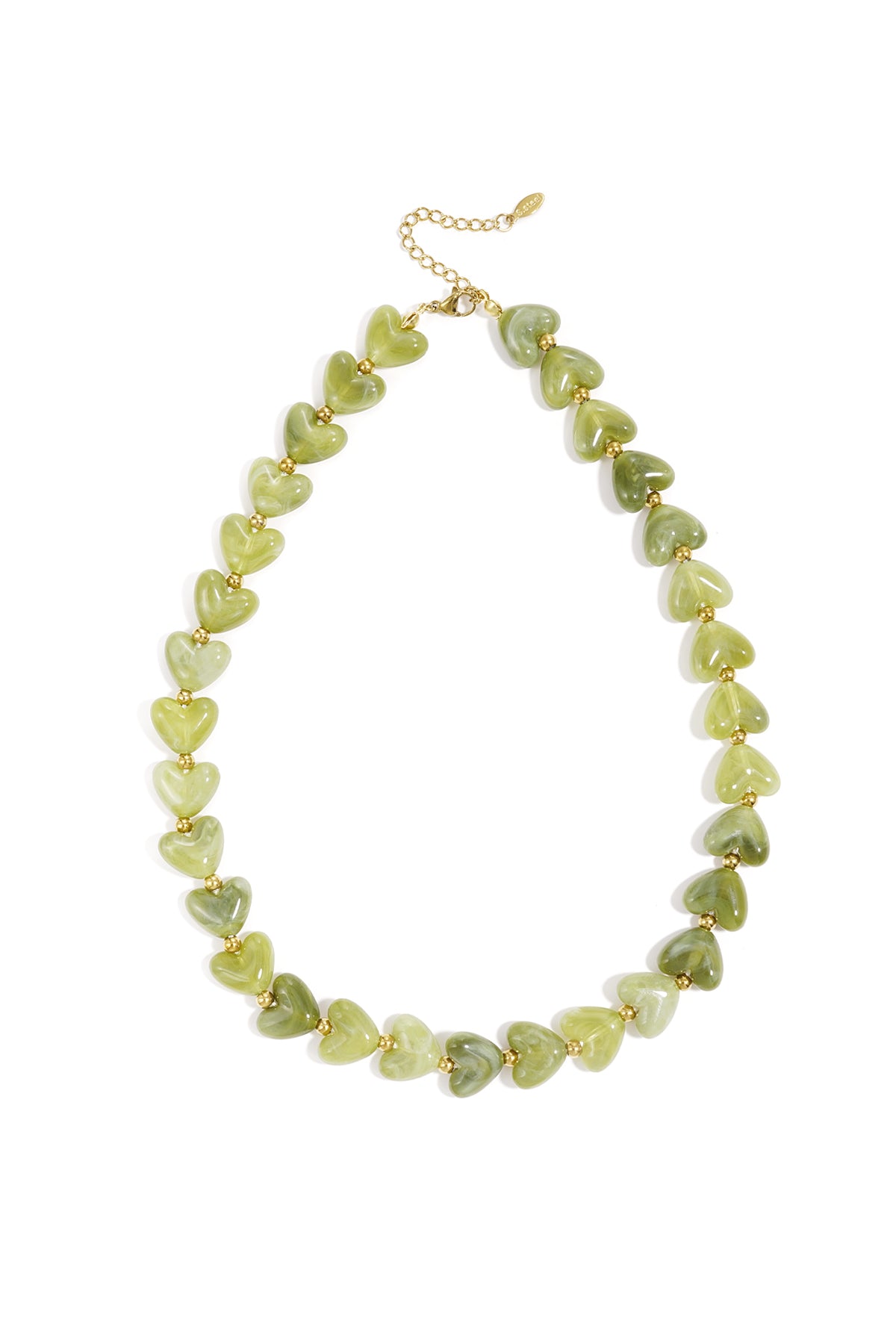 Collana con Perline Colorate in Acrilico – Regolabile 37–45 cm, 19 Colori