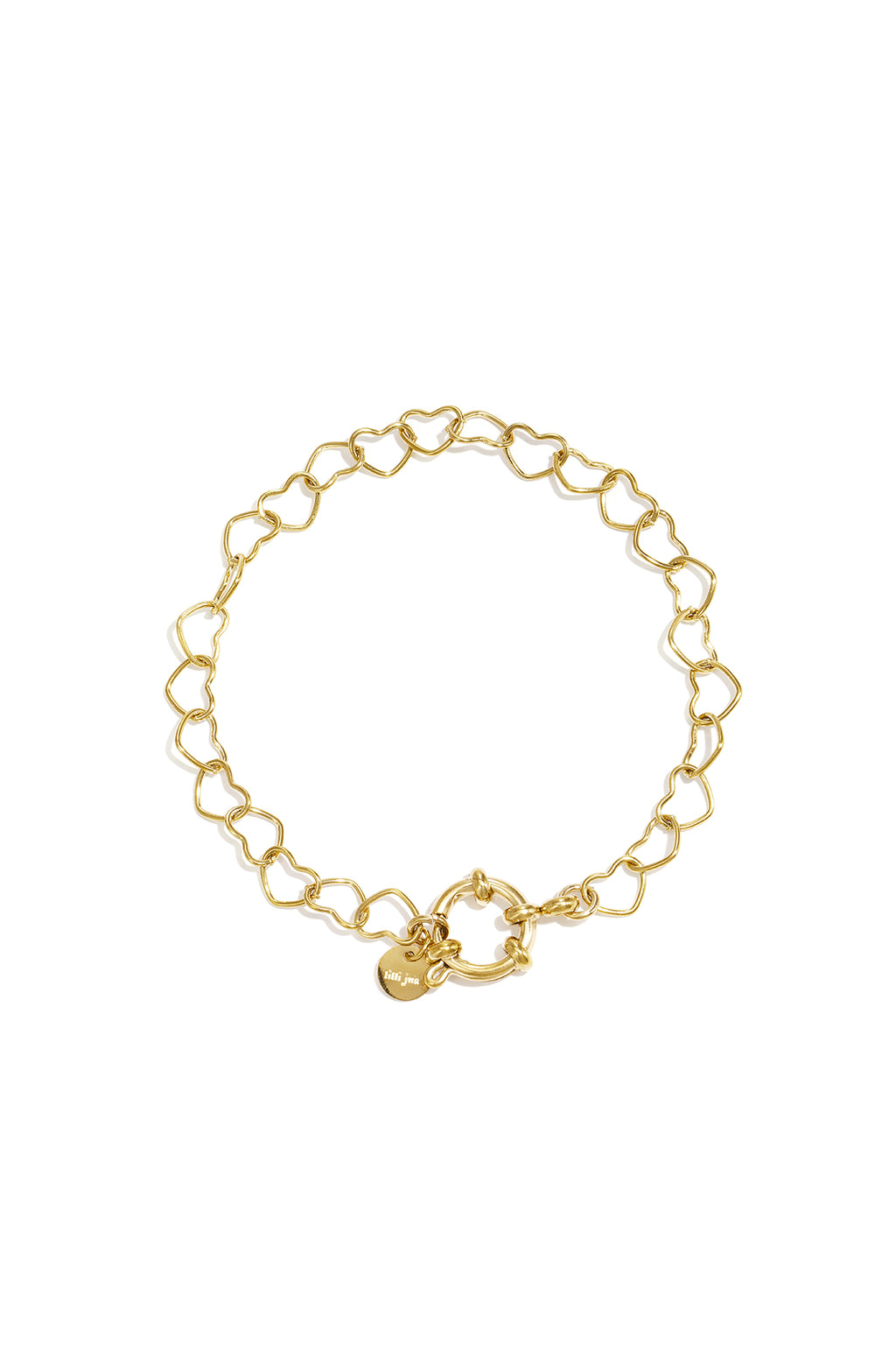 Bracciale Portacharm in Acciaio Inossidabile Color Oro – Base per Charm