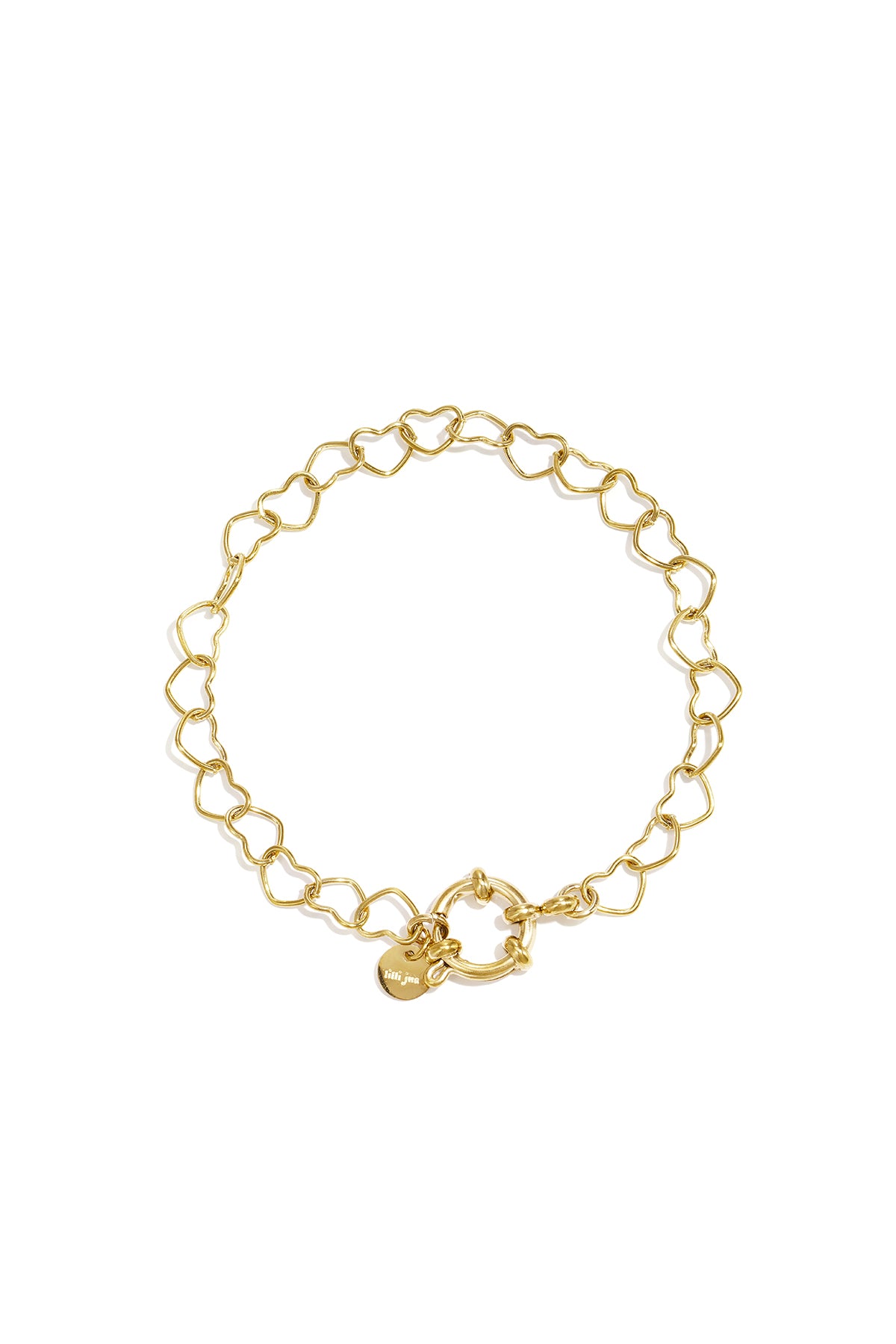 Bracciale Portacharm in Acciaio Inossidabile Color Oro – Base per Charm