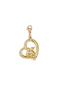 Charm Mamma e Figlia a Cuore Color Oro – Ciondolo per Gioielli Fai da Te