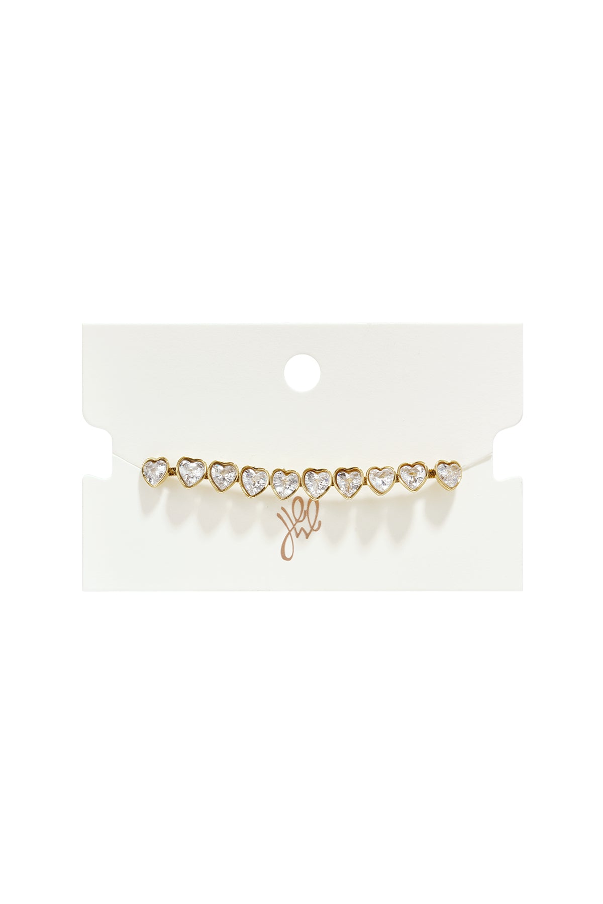 Bracciale a Catena con Cuori in Acciaio Inossidabile – Alemy Boutique