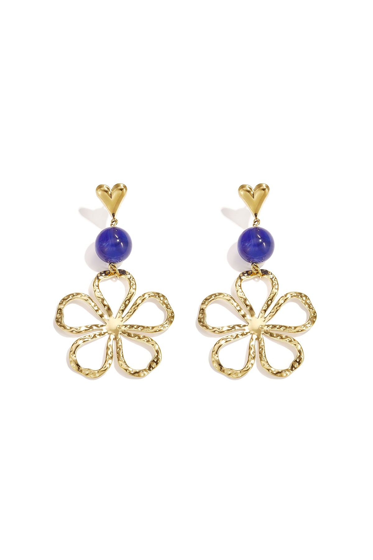 Orecchini Pendenti a Fiore in Acciaio Inossidabile – Alemy Boutique