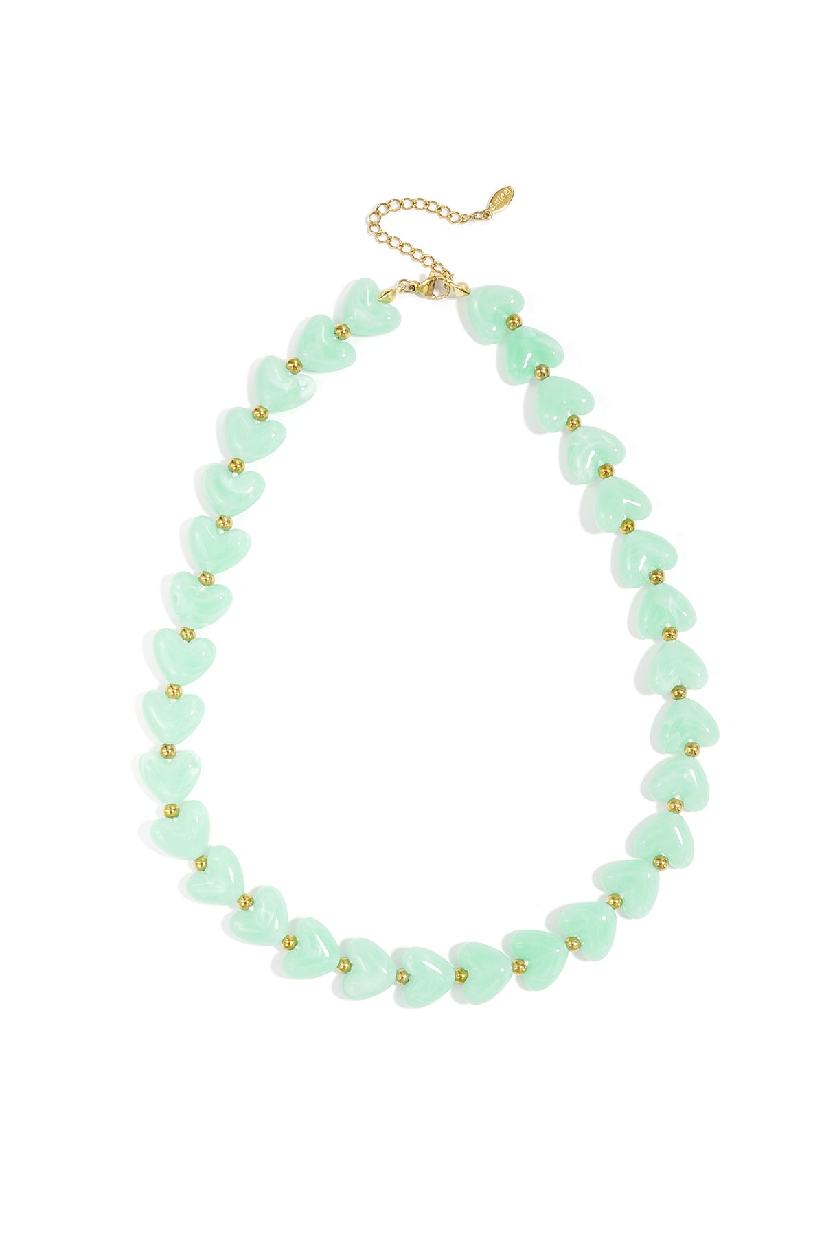 Collana con Perline Colorate in Acrilico – Regolabile 37–45 cm, 19 Colori