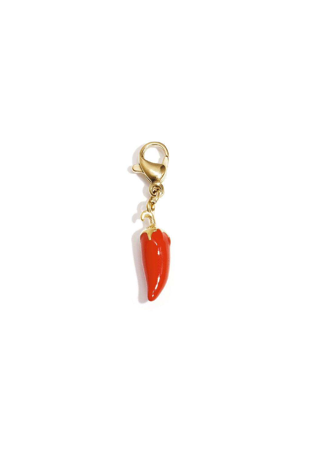 Charm Peperoncino Rosso in Acciaio Inossidabile