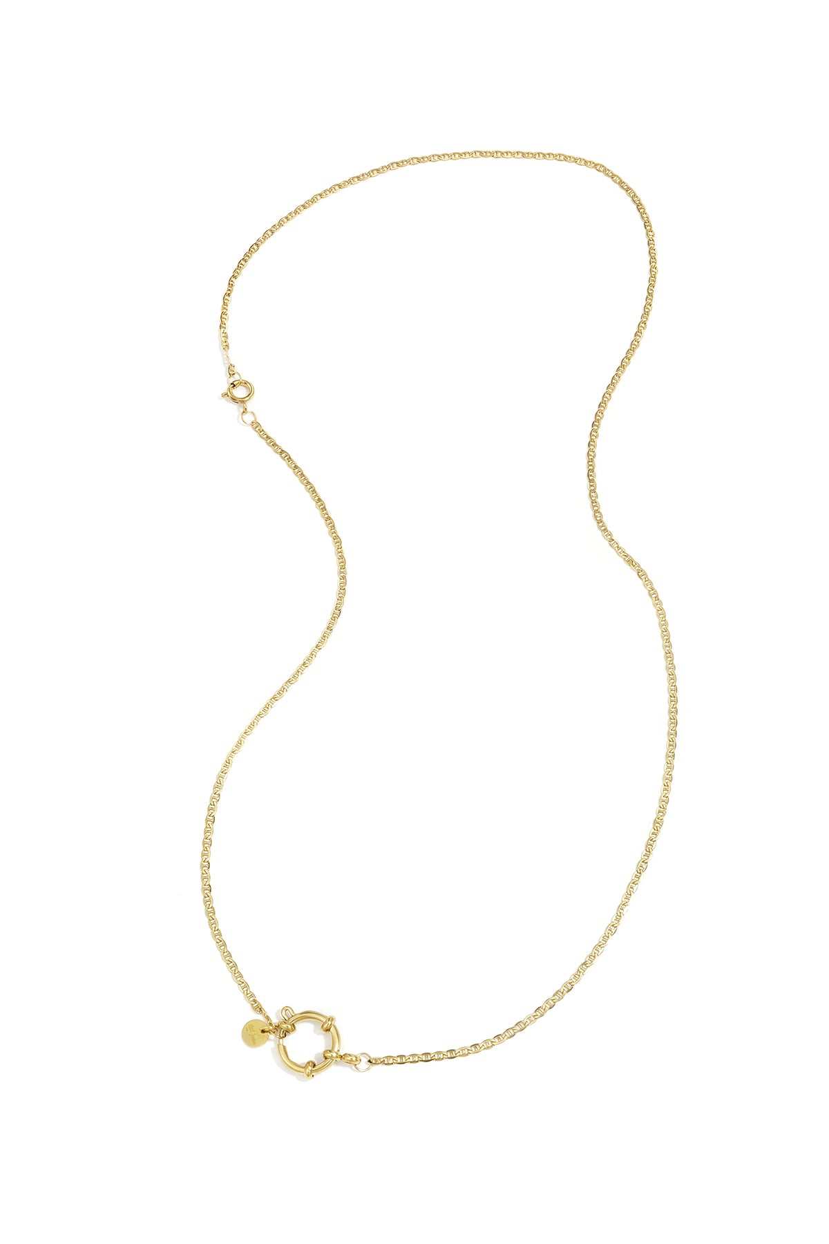 Collana Portacharm in Acciaio Inossidabile Color Oro – Base per Charm